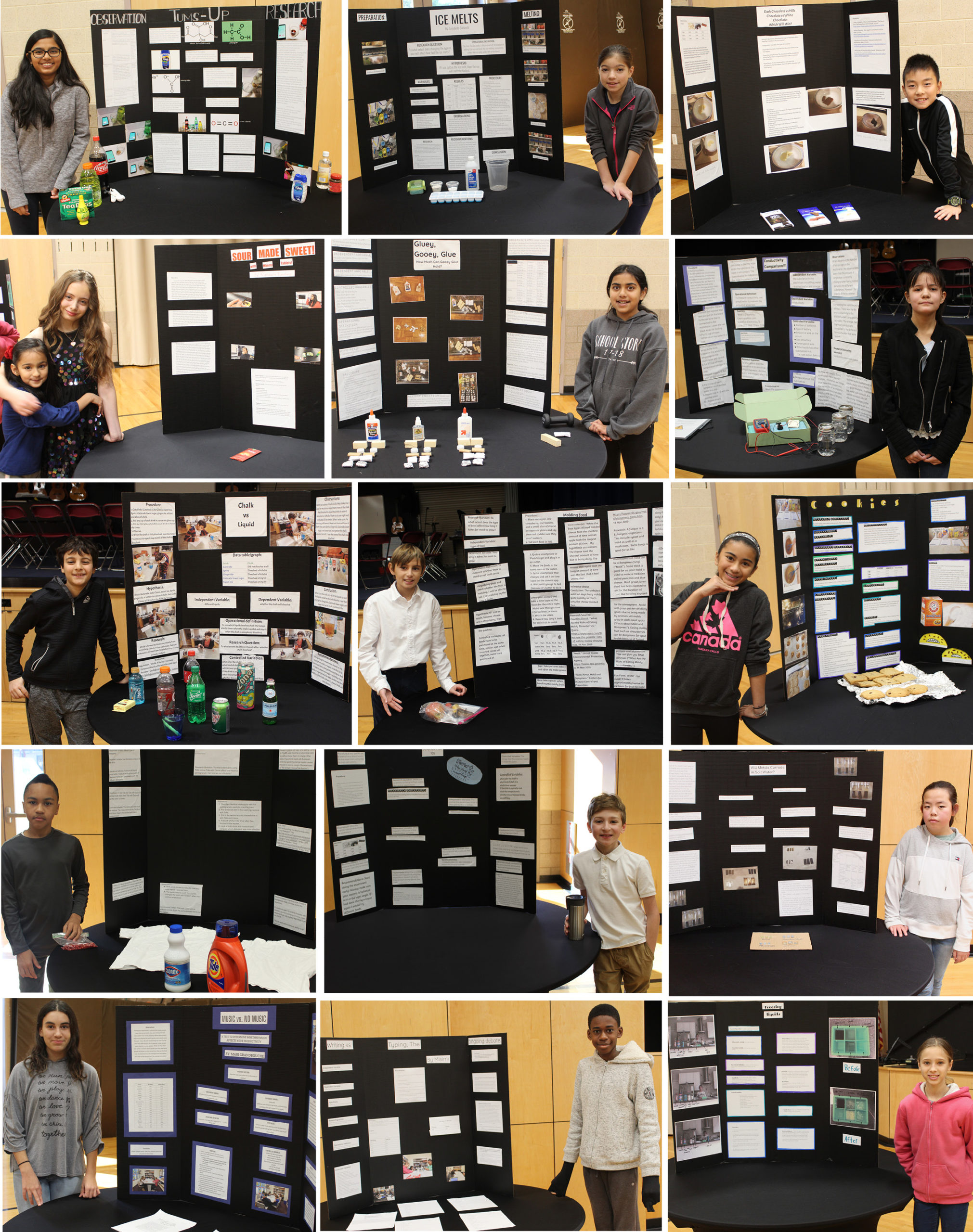 Middle School Science Fair - Princeton Montessori School